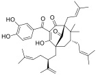 Chemical structure of Garcinol.