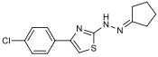 Chemical structure of CPTH2.