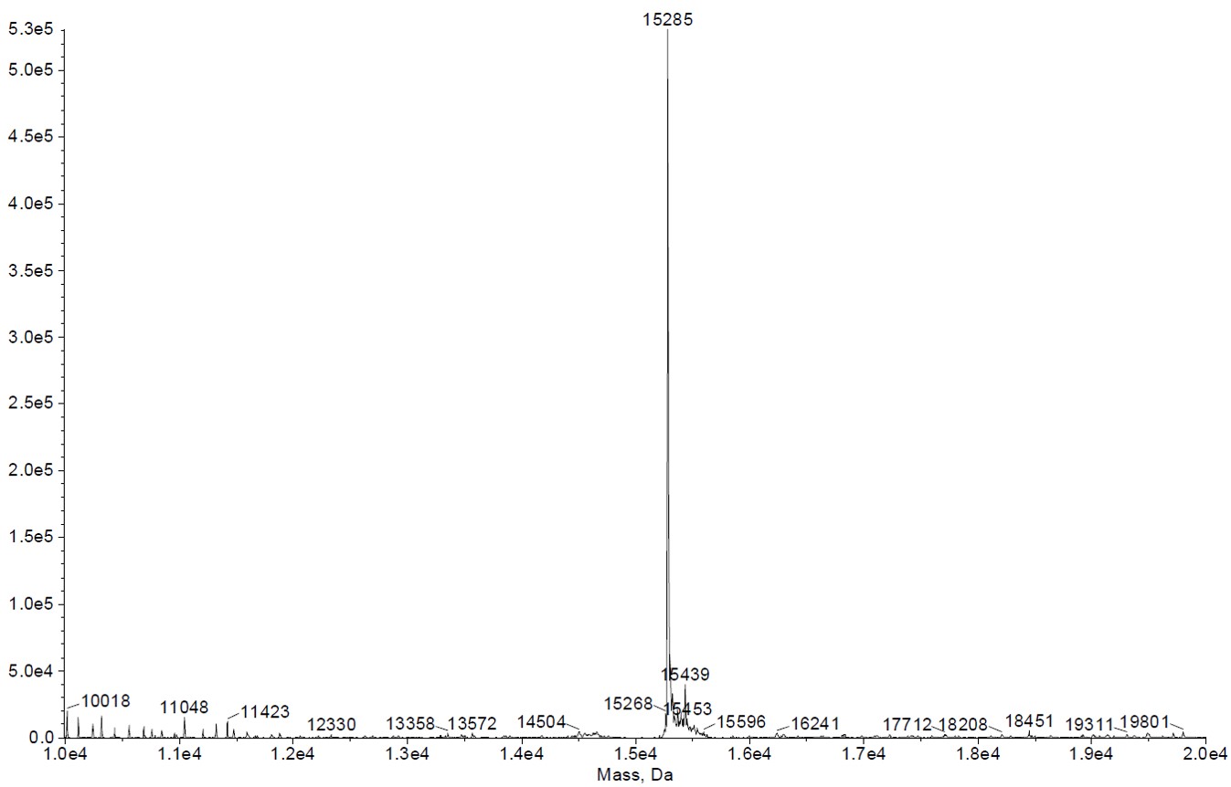 Western Blot analysis for Recombinant Histone H3K9me3 (MLA).
