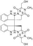 Chemical structure of Chaetocin.