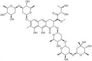 Chemical structure of Mithramycin A.