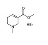 Chemical structure of Arecoline hydrobromide.