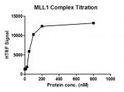 Recombinant KMT2A (MLL1) complex HTRF assay