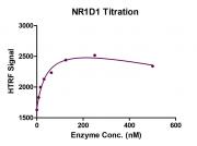 HTRF Assay for NR1D1 activity.